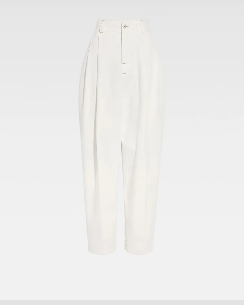 Jacquemus The Curzio De-nîmes Denim Pants - Off-White Off-white