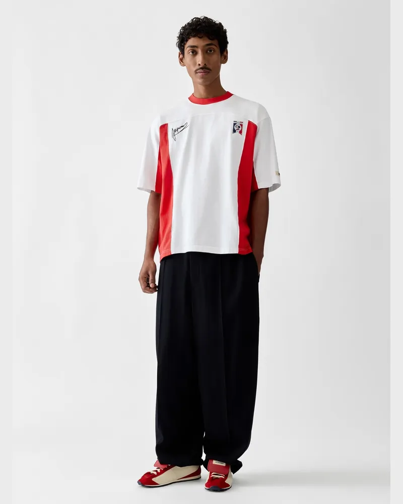 Jacquemus The Supporter T-shirt - White / Red White