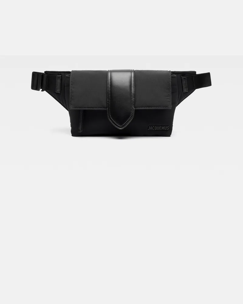 Jacquemus The Bambino Bum Bag - Black Black