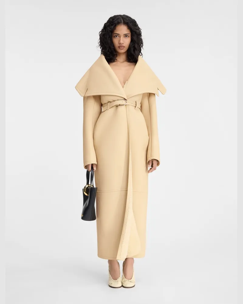 Jacquemus The Telo Coat - Pale Yellow Pale