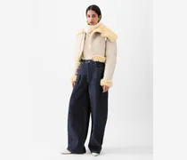 Die Ovalo De-Nîmes Hose Aus Denim - Blau