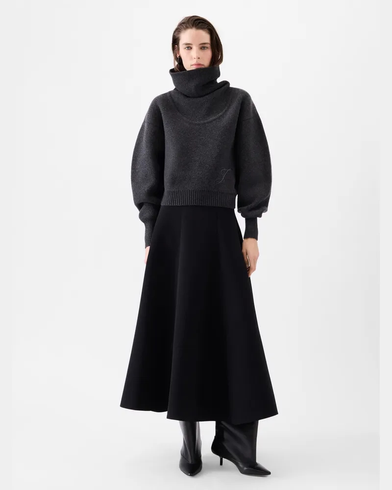 Jacquemus Der Pallone Strickpullover - Dark Grau Dark