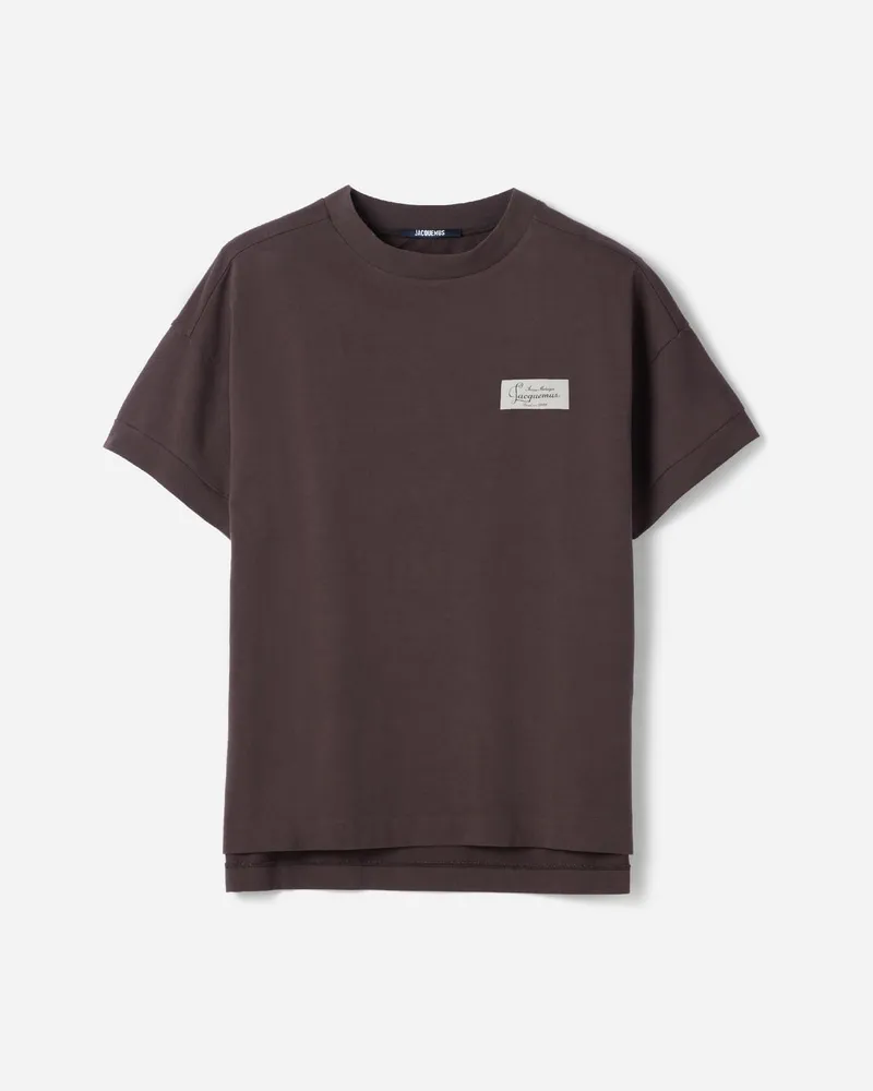 Jacquemus Das Corso T-Shirt - Dark Braun Dark