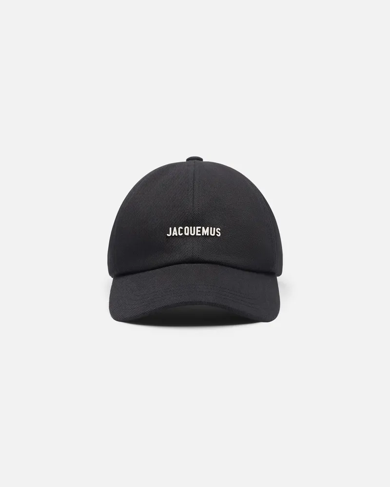 Jacquemus The Gadjo Cap - Black Black