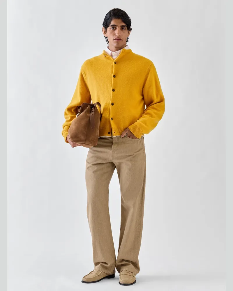 Jacquemus Die Gerade De-Nîmes Hose Aus Denim - Beige Beige