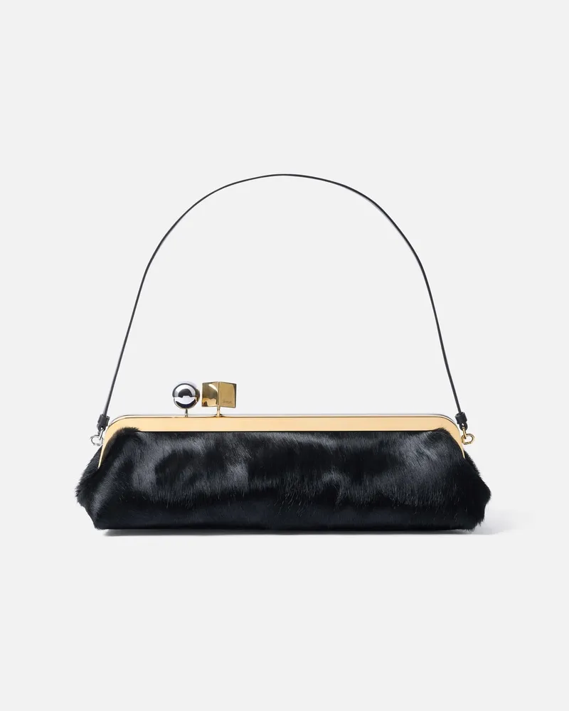 Jacquemus The Salon Clutch - Black Black