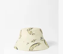 Der Baluchon Fischerhut - Banana Print Gelb