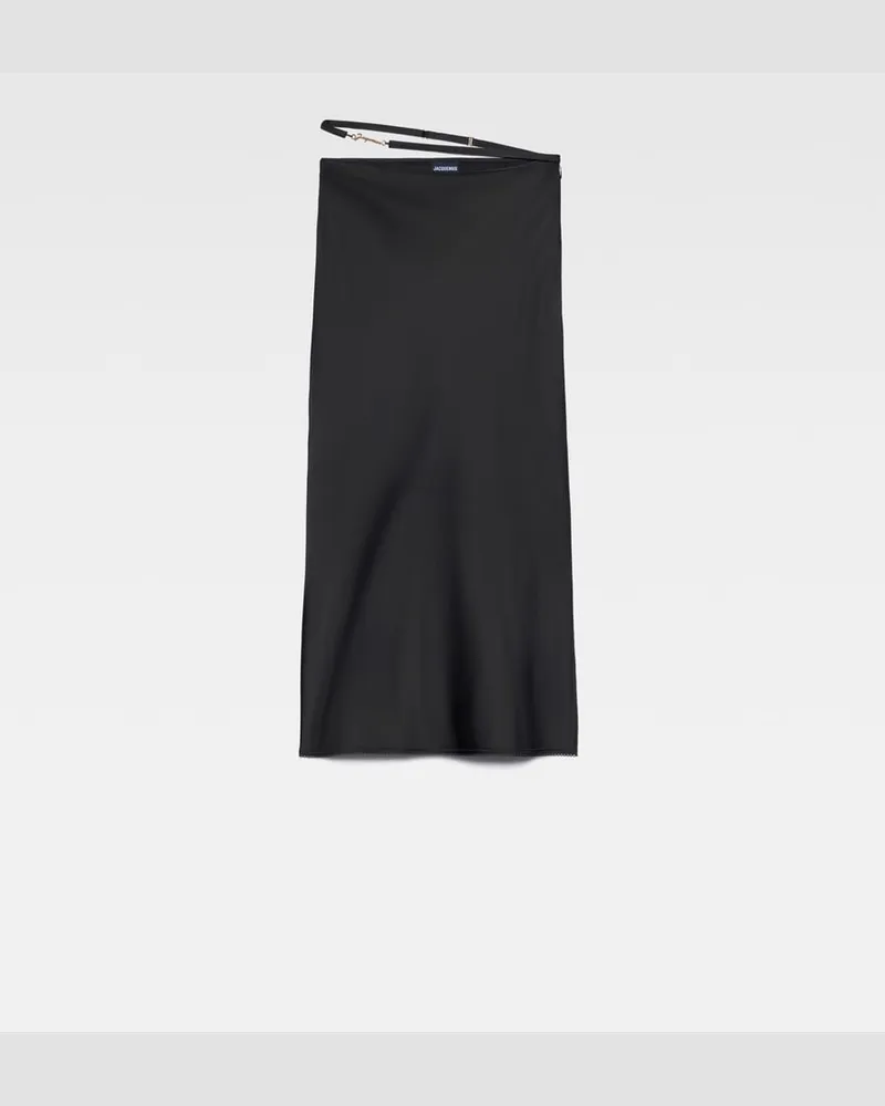 Jacquemus The Notte Skirt - Black Black