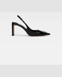 Jacquemus The High Duelo Slingbacks - Black 