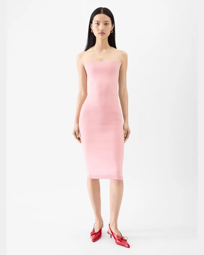 Jacquemus The Sera Knit Dress - Light Pink Light