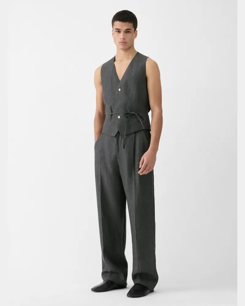 Jacquemus Le Gilet Paysan - Dark Grau Dark