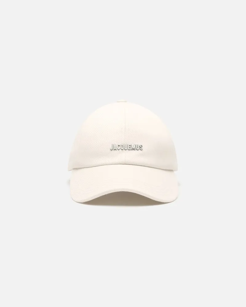 Jacquemus Die Gadjo Kappe - Weiß Cremeweiß