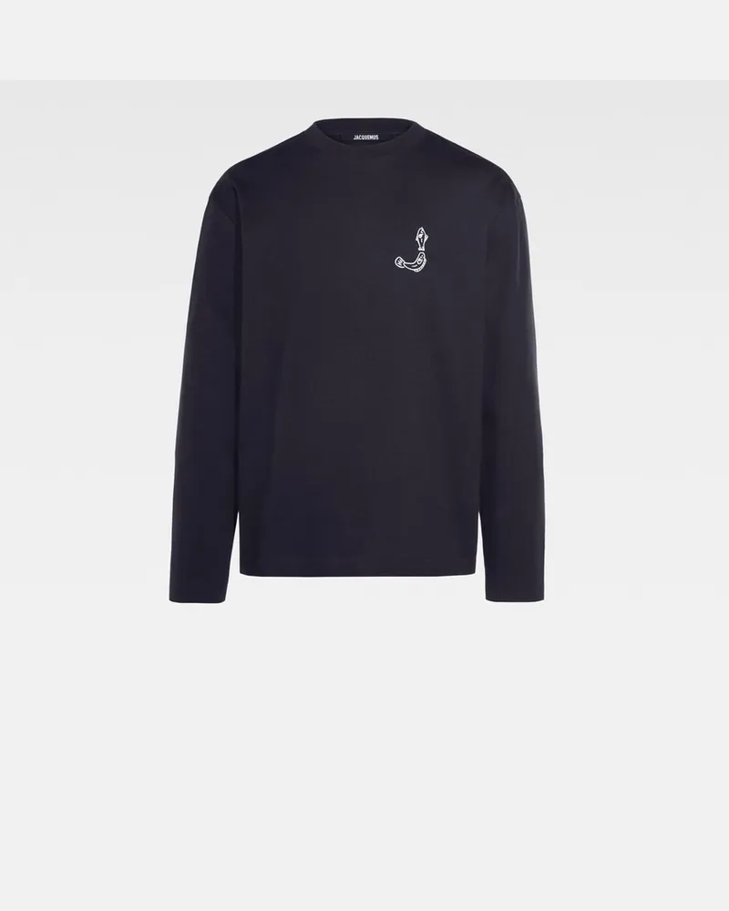 Jacquemus The Merù Long-sleeve T-shirt - Dark Navy Dark