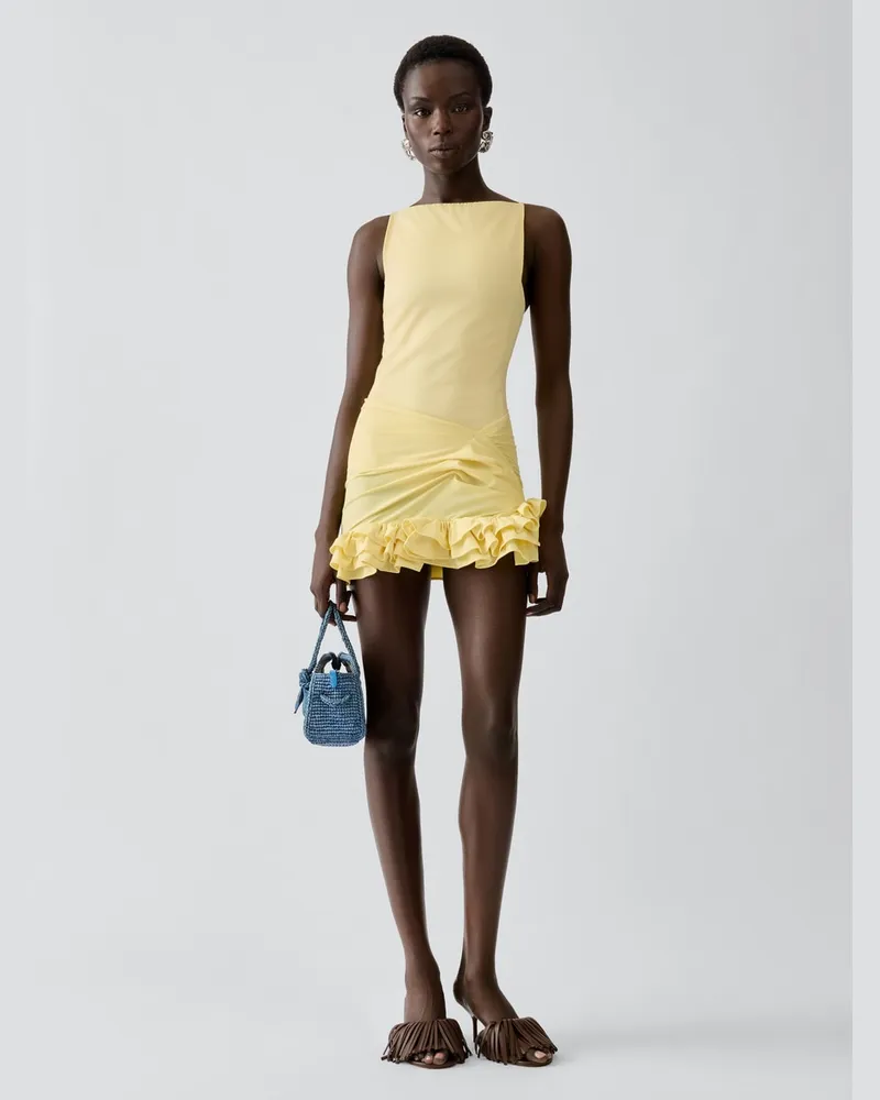 Jacquemus The Playa Mini Skirt - Gelb Gelb