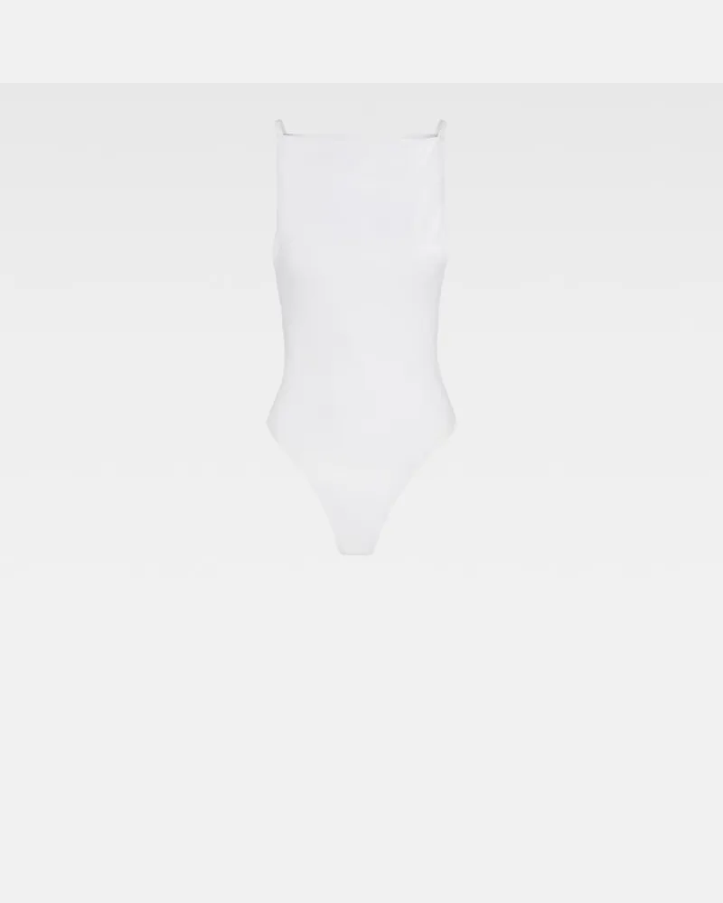 Jacquemus The Spoglio Bodysuit - White White