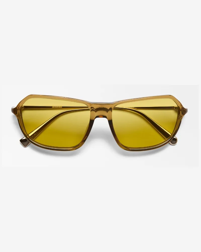 Jacquemus Die Mimosa Sonnenbrille - Braun Braun