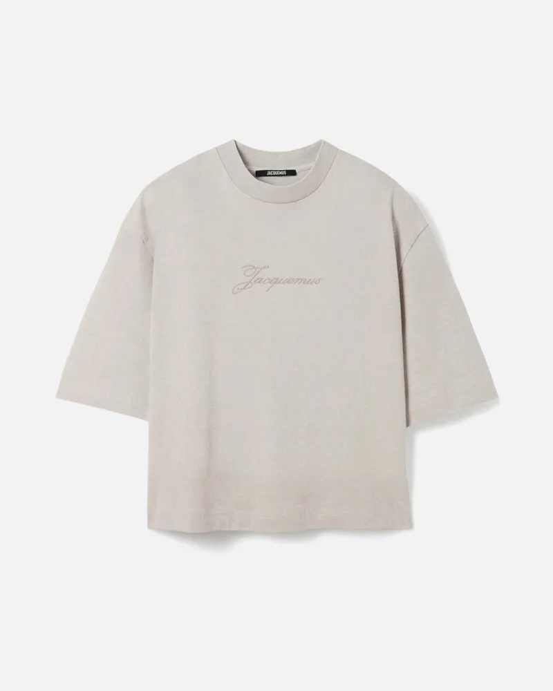 Jacquemus The Pigfor Mento T-shirt - Beige Beige