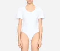 The Ovalo Bodysuit - White