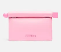 The Small Rond Carré Clutch - Pink