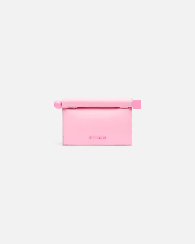 Jacquemus The Small Rond Carré Clutch - Pink Pink