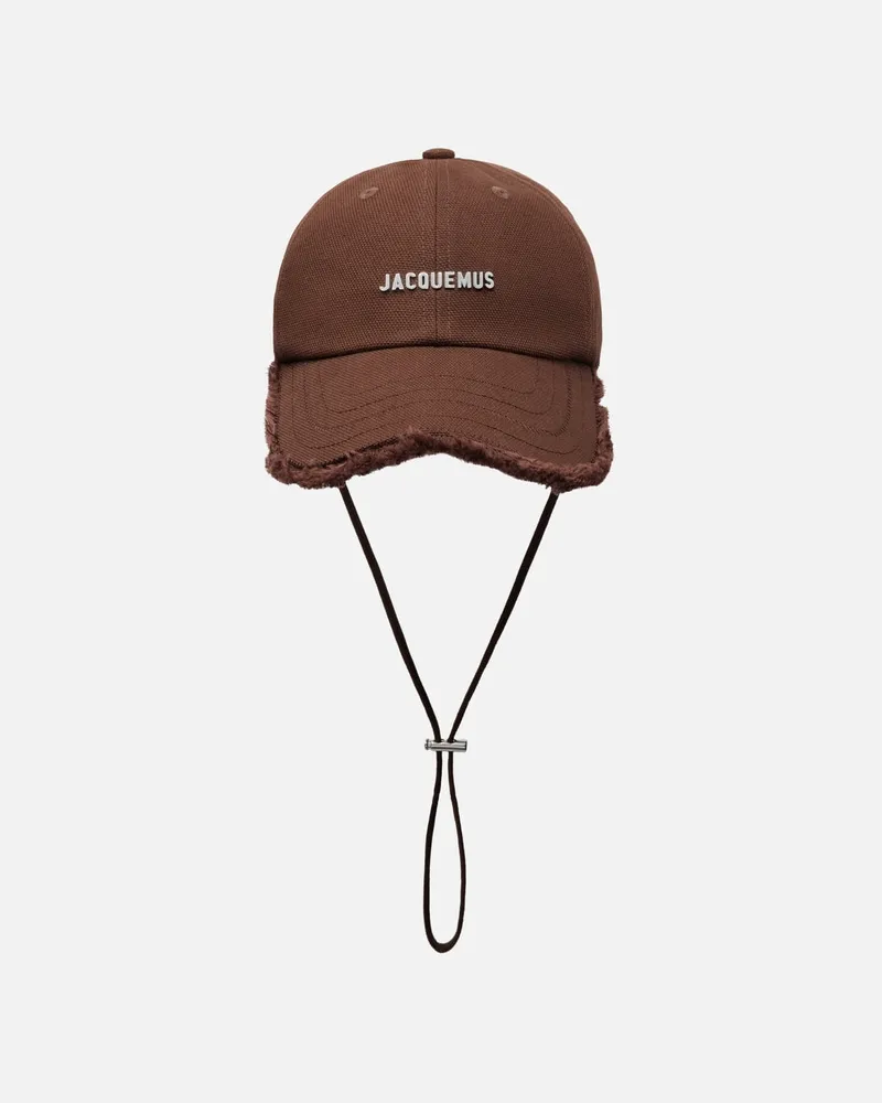 Jacquemus Die Artichaut Kappe - Braun Braun