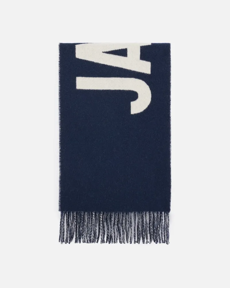 Jacquemus The Jacquemus Scarf - Navy Navy