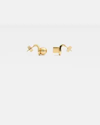 Jacquemus The Nodo Stud Earrings - Gold Gold