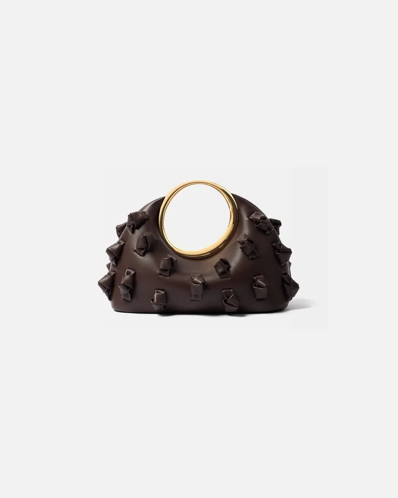Jacquemus The Small Calino With Knots - Midnight Brown Midnight