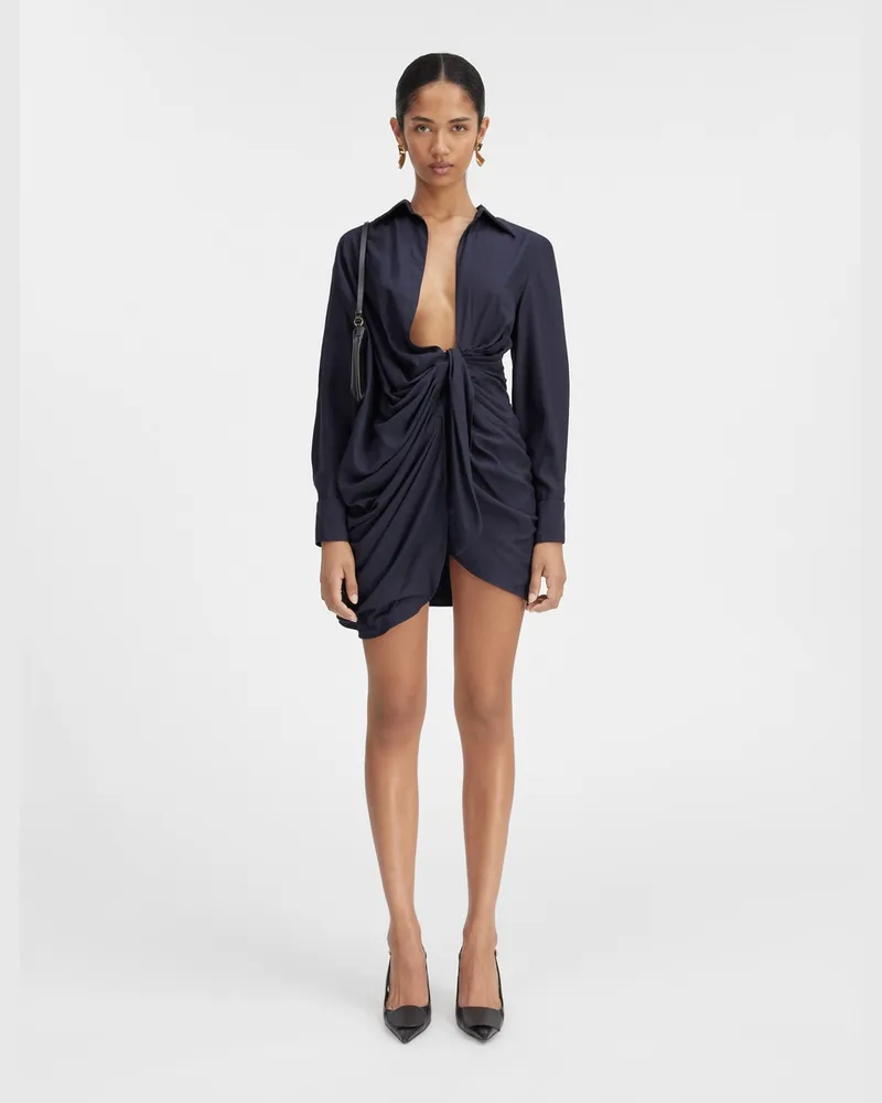 Jacquemus La Robe Bahia - Dark Navy Dark