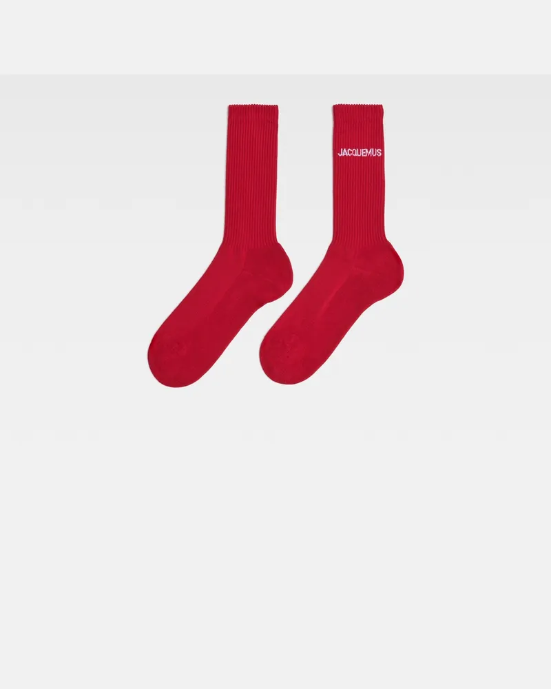 Jacquemus Les Chaussettes Jacquemus - Red - Gift Idea Red