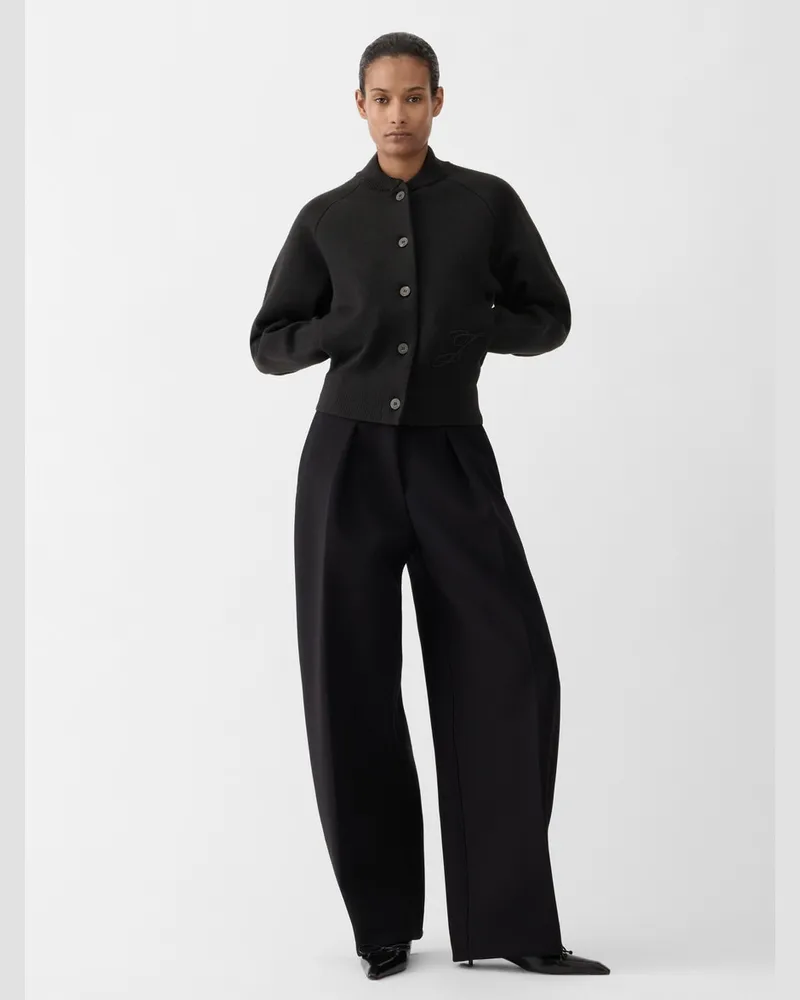 Jacquemus Le Cardigan Lavande - Schwarz Schwarz