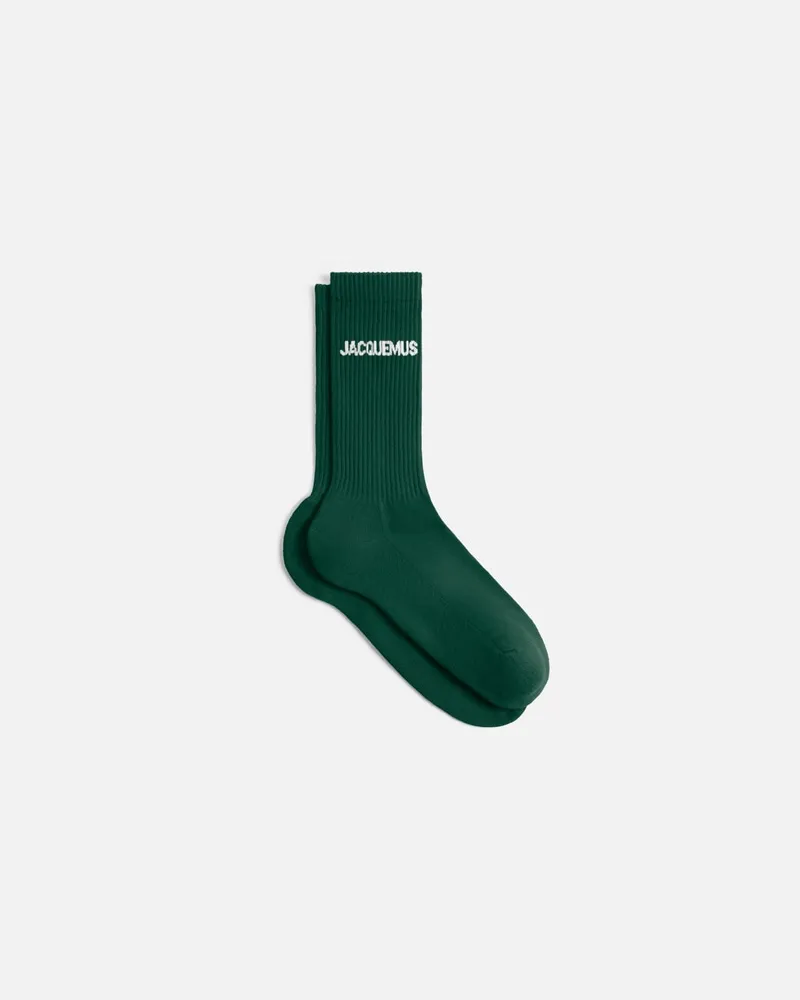 Jacquemus The Jacquemus Socks - Dark Green Dark