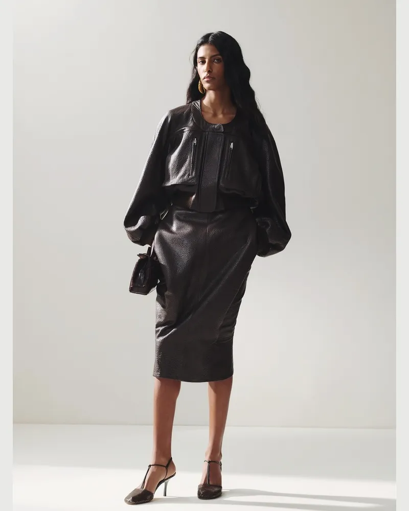 Jacquemus Die Motore Jacke - Dark Braun Dark