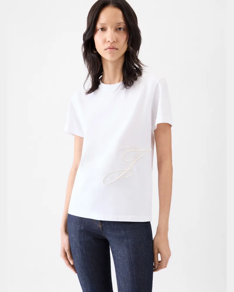 Jacquemus Le T-shirt J - Weiß Weiß
