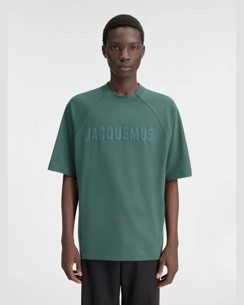 Jacquemus The Typo T-shirt - Dark Green Dark