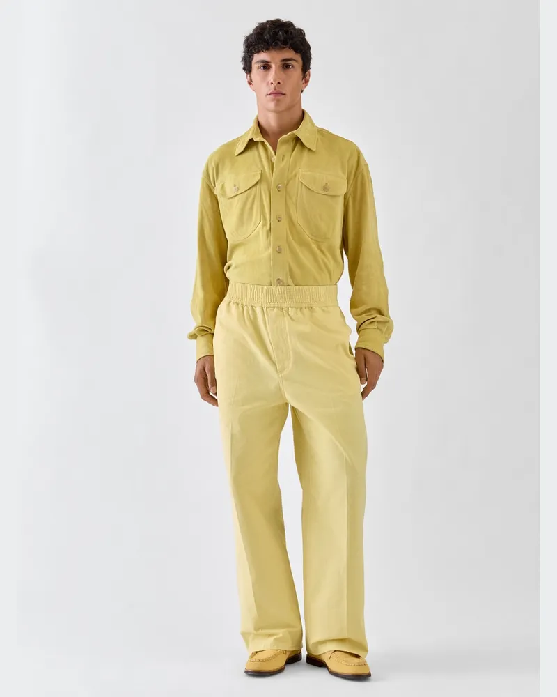 Jacquemus Die De-Nîmes Miami Jeans - Gelb Gelb