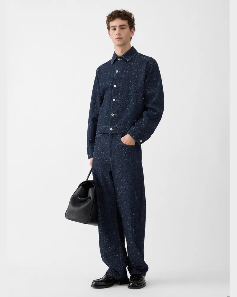Jacquemus La Veste De-Nîmes Mirada - Marineblau Marineblau