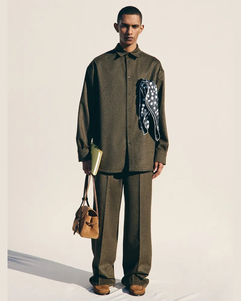 Jacquemus Das Flanelle Hemd - Dark Braun Dark