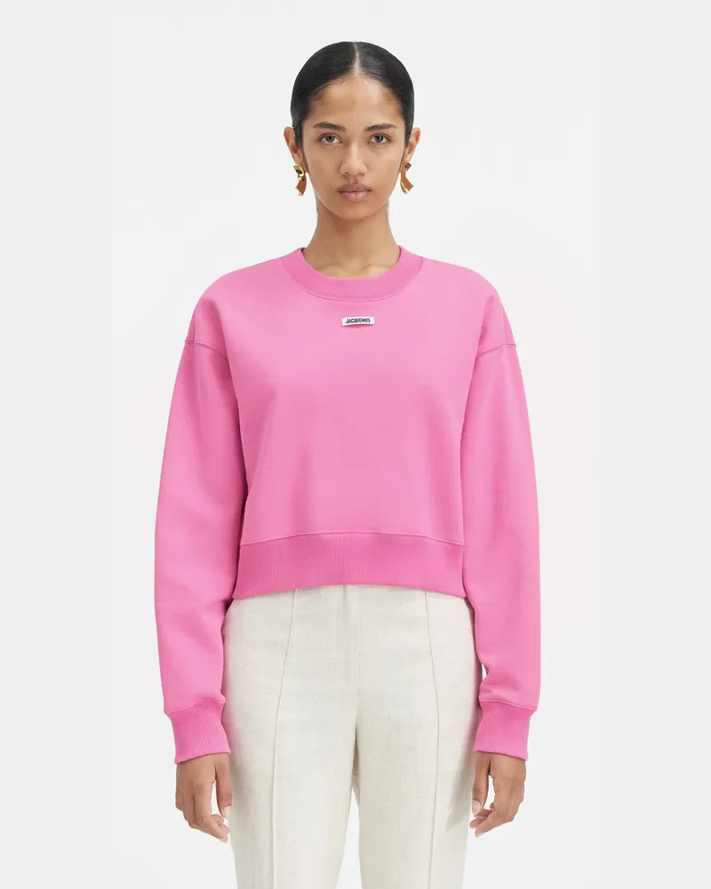 Jacquemus Le Sweatshirt Gros Grain - Pink Pink