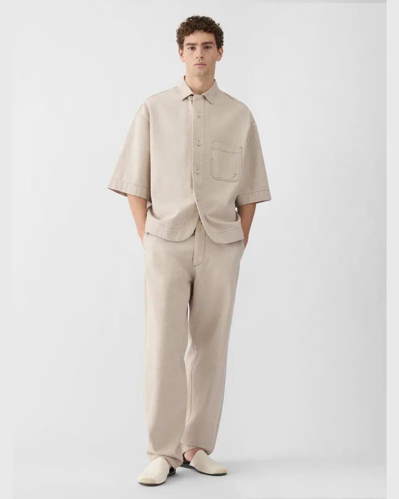 Jacquemus The Paysan De-nïmes Denim Pants - Light Beige Light