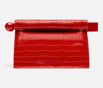 The Rond Carré Clutch - Red