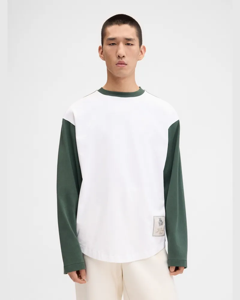 Jacquemus The Baseball Long-sleeve T-shirt - Green Green