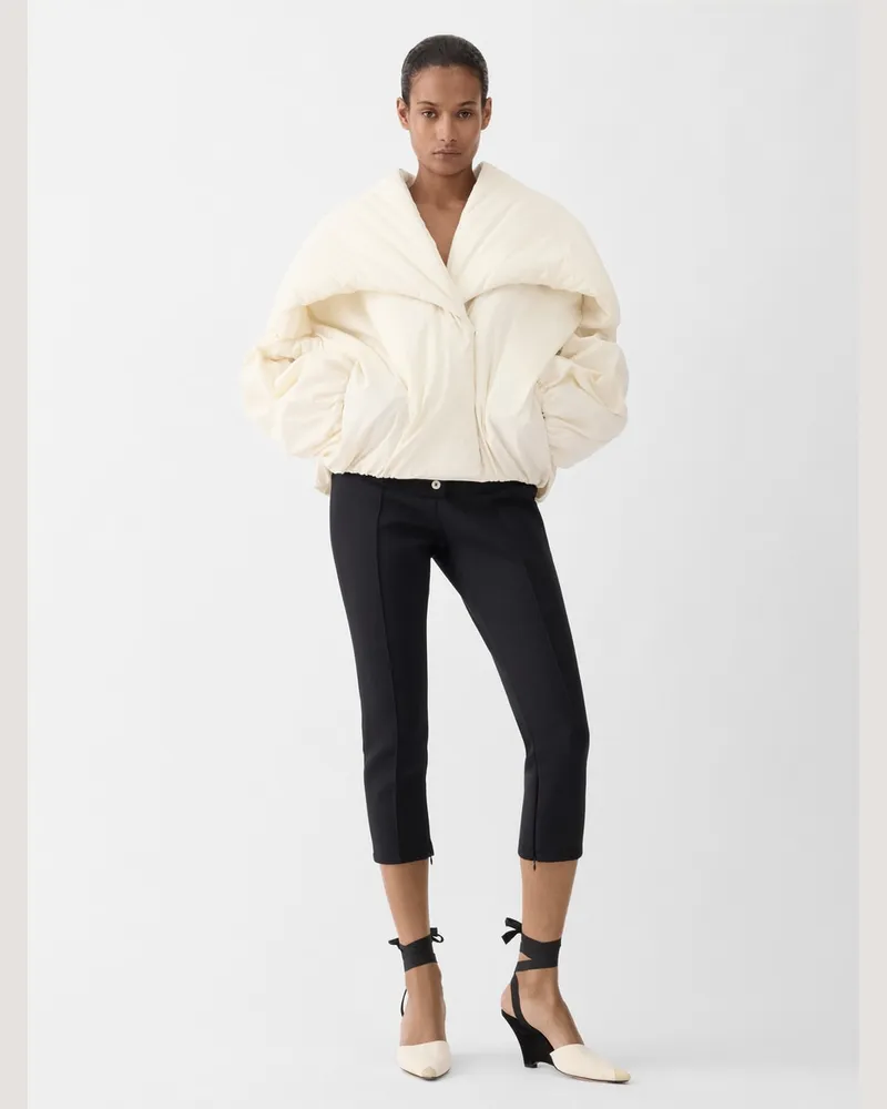 Jacquemus Le Bomber Châle - Weiß Weiß