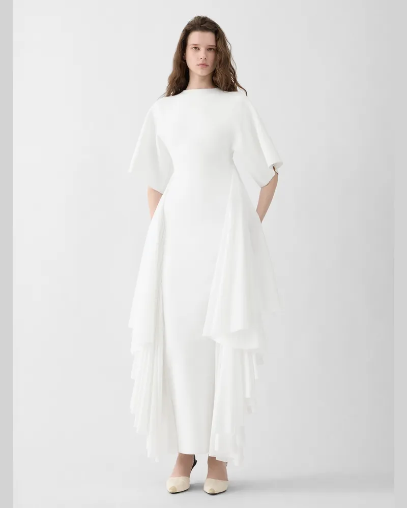 Jacquemus The Mistral Knit Dress - White White