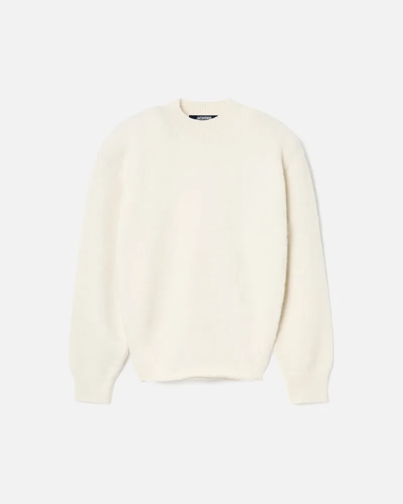 Jacquemus Der Pavane Strickpullover - Beige Hellbeige