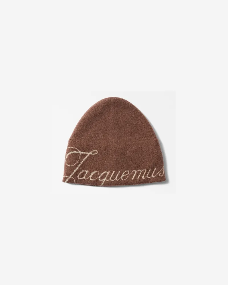 Jacquemus Die Atelier Mütze - Braun Braun