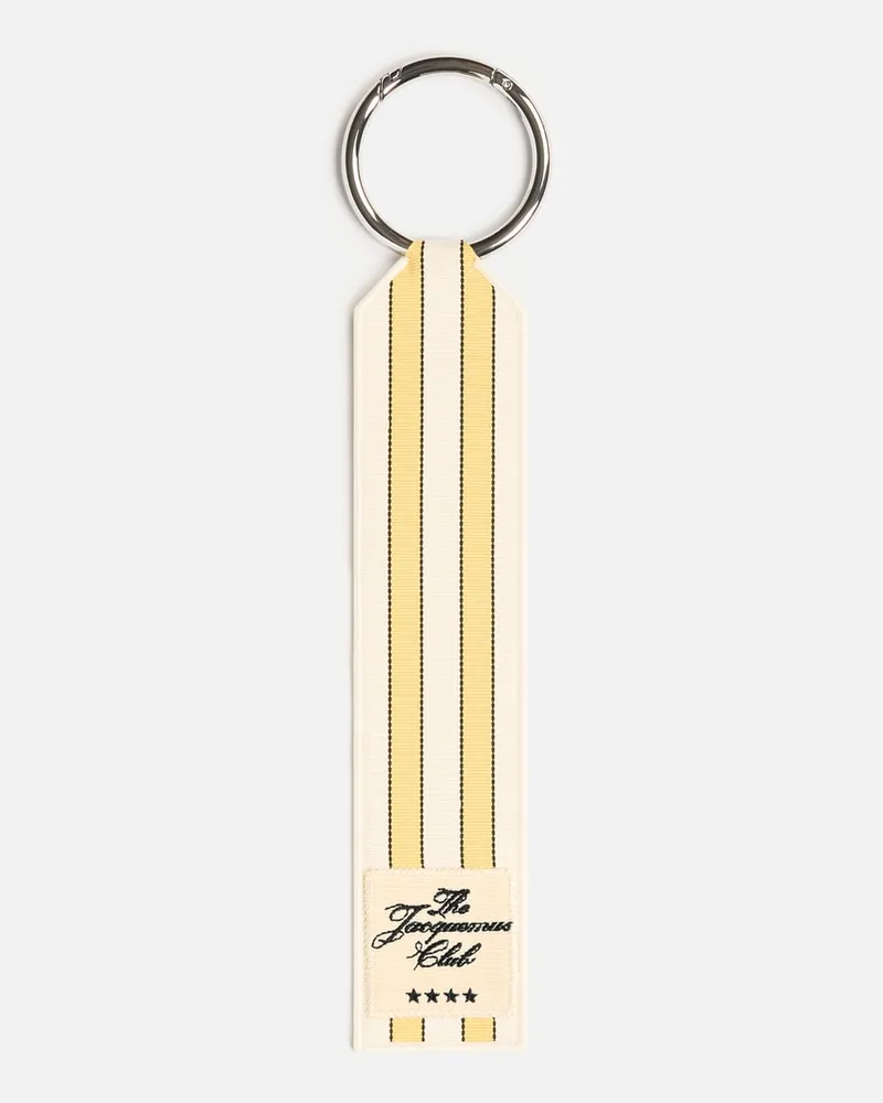 Jacquemus The Hôtel Keyring - Yellow Yellow