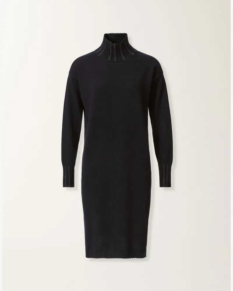 Fabiana Filippi Kleid In Platin, Mitternachtsblau - Frau Kleider Blau Blau