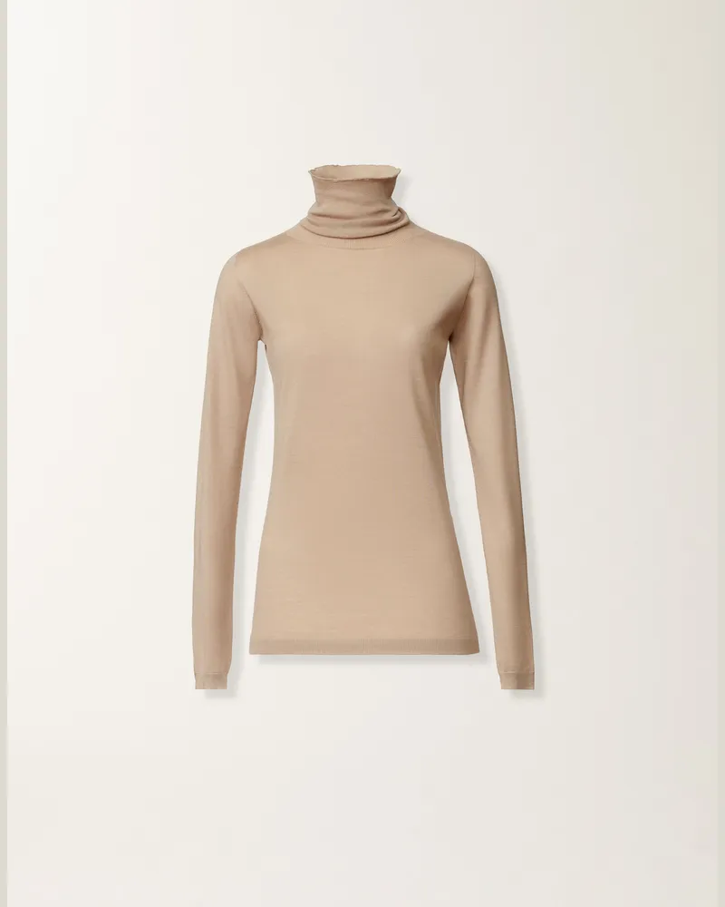 Fabiana Filippi Pullover Aus Kaschmir Und Seide, Ahornfarben - Frau Strickwaren Beige Beige