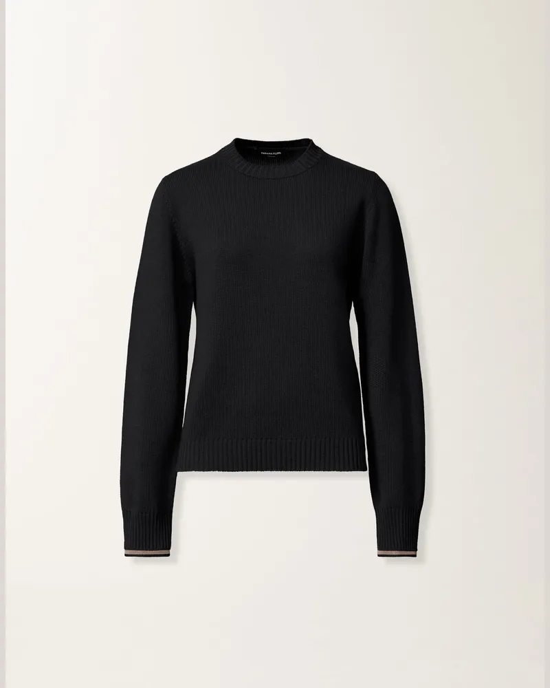 Fabiana Filippi Sweater In Platin, Mitternachtsblau - Frau Strickwaren Blau Blau